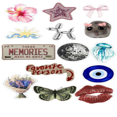 Bestie Theme Stickers